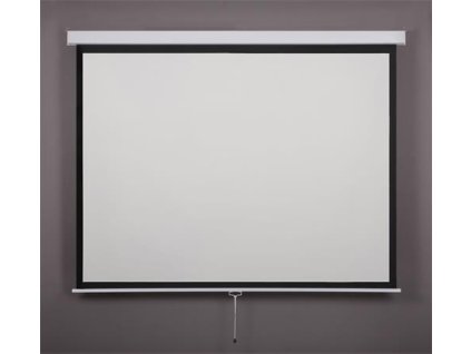 Premietacie plátno, nástenné, rolovacie, 1:1, 200x200cm, VICTORIA VISUAL