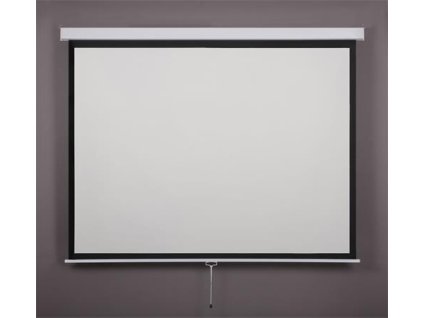 Premietacie plátno, nástenné, rolovacie, 4:3, 180x135cm, VICTORIA VISUAL