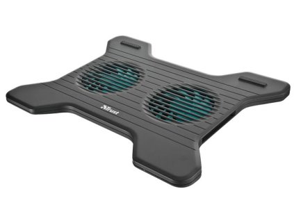 Stojan na notebook, s ventilátorom, USB, TRUST "Xstream Breeze", čierny