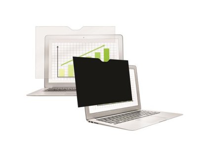 Filter na monitor, s ochranou voči nahliadnutiu, 352x230 mm, 15", 16:10,pre MacBook Pro, FELLOWES "PrivaScreen™", čierna