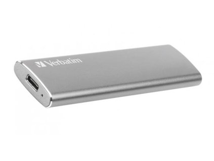 SSD (externá pamäť) 240 GB, USB 3.2 Gen2, VERBATIM "Vx500", sivá