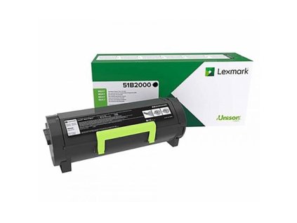 51B2000 toner do tlačiarne MS/317/417/517/617, LEXMARK, čierna, 2,5k (return)