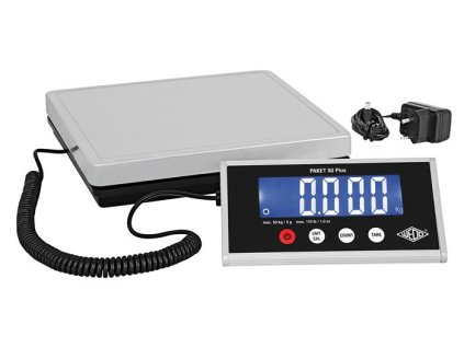 Balíková váha, digitálna, nosnosť: 50 kg, WEDO "Paket 50 Plus"