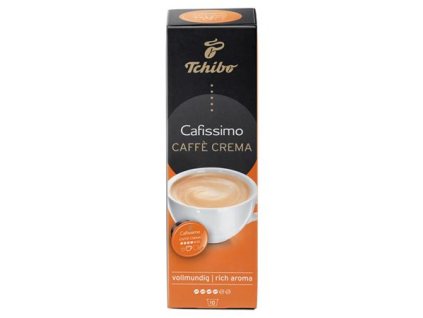 Kávové kapsule, 10 ks, TCHIBO "Cafissimo Caffé Crema Rich"
