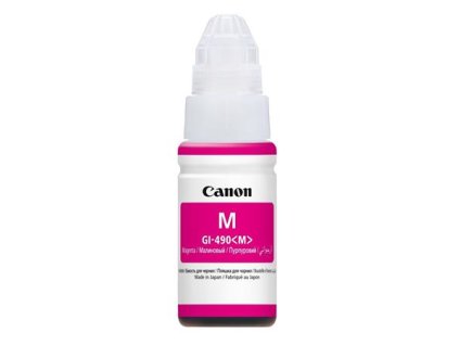 GI490 náplň do tlačiarní Pixma MFP G2411, G3411, G4411, CANON, magenta, 70 ml