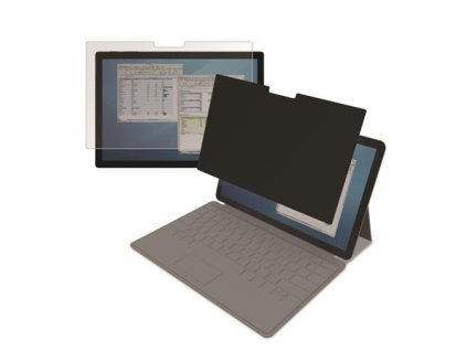 Filter na monitor, s ochranou voči nahliadnutiu, 288x398 mm, 13,8", 3:2, FELLOWES "Privascreen™ Microsoft® Surface Pro 4