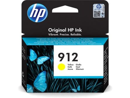 3YL79AE náplň do Officejet 8023 All-in-One tlačiarní, HP 912, žltá, 315 strán