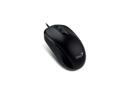 Myš, drôtová, optická, štandardná veľkosť, USB, GENIUS "DX-120", čierna