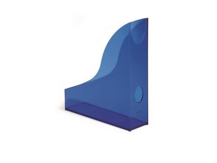Zakladač, plastový, 73 mm, DURABLE, "Basic", priehľadný modrý