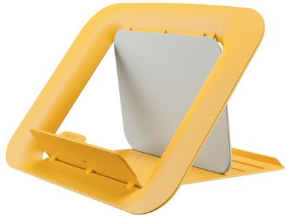Stojan na notebook, nastaviteľný, LEITZ "Ergo Cosy", teplá žltá