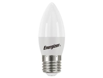 LED žiarovka, E27, sviečka, 4,9W (40W), 470lm, 3000K, ENERGIZER