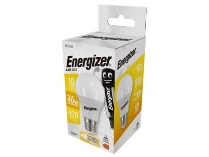 LED žiarovka, E27, klasická guľa, 4,9W (40W), 470lm, 3000K, ENERGIZER