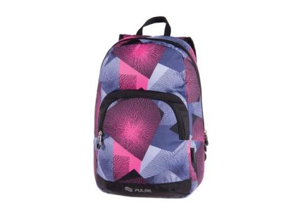 Batoh, s priehradkou na notebook, PULSE "Solo Pink Dimmension"