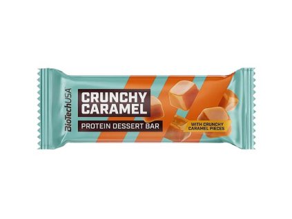 Proteínová tyčinka, bezlepková, 50g, BIOTECH USA "Protein Dessert Bar", Crunchy Caramel