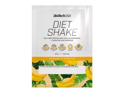 Proteinový nápoj v prášku, 30g, BIOTECH USA "Diet Shake", banán