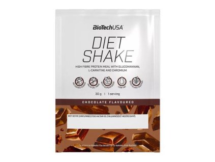 Srvátkový nápoj v prášku, 30g, BIOTECH USA "Diet Shake", čokoláda