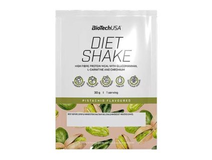 Srvátkový nápoj v prášku, 30g, BIOTECH USA "Diet Shake", pistácia