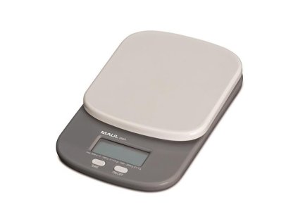 Váha na listy, digitálna, nosnosť 2 kg, MAUL "Start", sivá