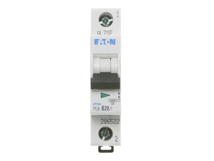 Istič Eaton PL6 20A/1P B 6kA