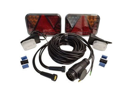 Svetelná sada 5m kábel 13P, zadné svetlá, predné osv LED