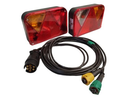 Svetelná sada 3,5m kábel 7P, zadné svetlá