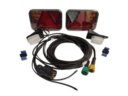 Svetelná sada 5m kábel 7P, zadné svetlá, predné osv LED