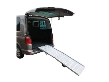 Nájazdová rampa hliníková sklopná 200x85cm, nosnosť 400kg TANATECH