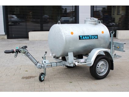 Príves ECIM cisternový 500l 750kg, výškovo nastaviteľné oje