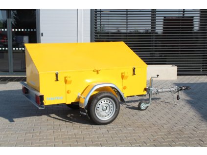 Príves ECIM 750kg pre stavebné náradie, staviteľné oje