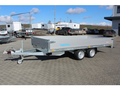 Príves Saris PL 406 204 2700kg valník, alu bočnice