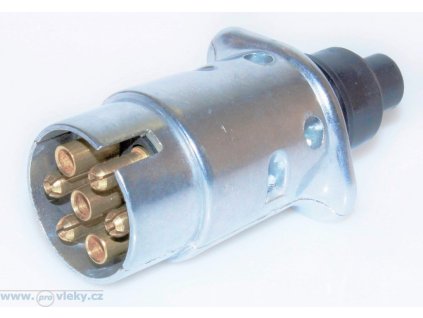 Vidlica 7 pól. 12V kovová