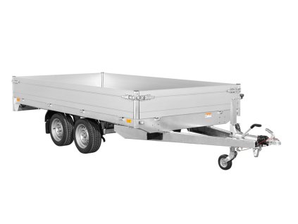 Príves Saris PL 356 184 2700kg valník, alu bočnice