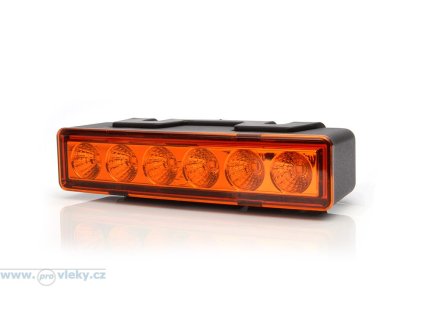 Maják žltý W117 LED pre vstavanie