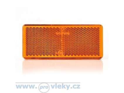 Odrazka UP 96x42mm oranžová samolepiaca