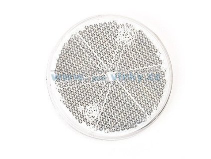 Odrazka FI61 guľatá 61mm biela samolepiaca