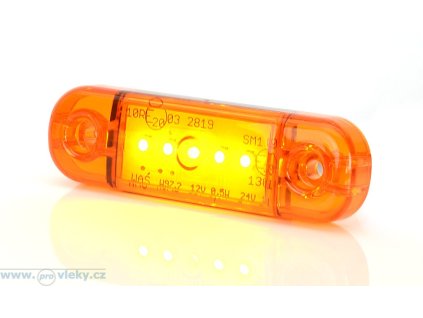 Pozičné svietidlo W97.2 oranžová LED