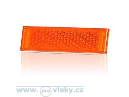 Odrazka UP oranžová 126x34mm samolepiaca