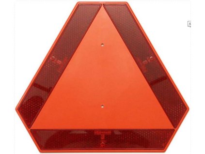 Trojuholník výstražný reflexný plechový