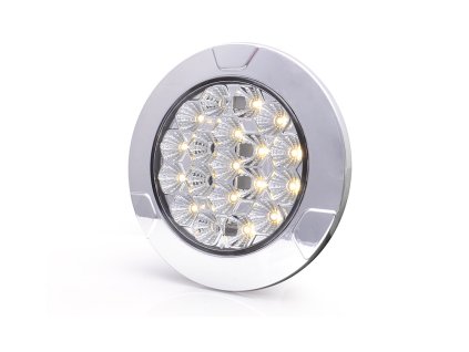 Vnútorné LED svietidlo guľaté 991 12-24V číre