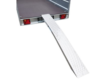 Nájezd alu prohnutý 250x26cm nosnosť 500kg/ks