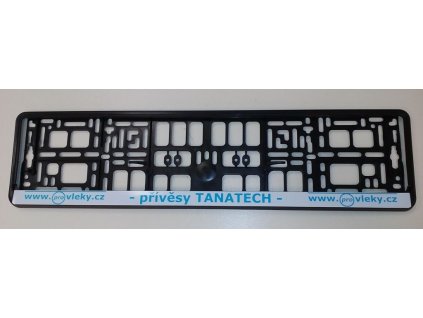 Podložka pod ŠPZ s potlačou TANATECH