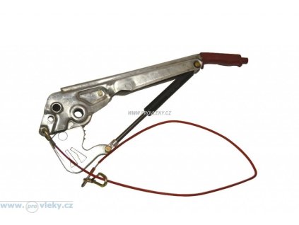 Páka ručnej brzdy vr. tlmiče pre NB AL-ko 90 / S HM a 161b Al-ko HM (pre hornú montáž NB)