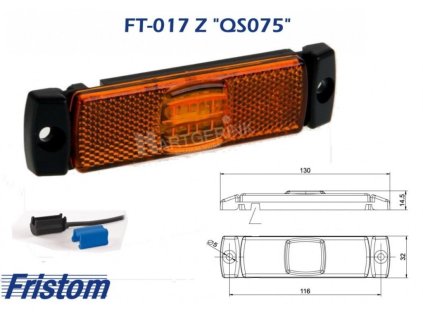 Bočné pozičné svietidlo LED FT-017 Z LED * QS075
