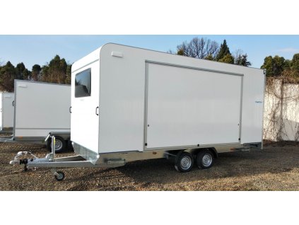 Príves Tomplan TFSP 500T.01 2700kg 500x220x210cm skriňový autoprepravník