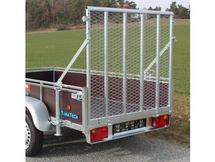 Zadná nájazdová rampa LIDER pre príves radu C a D 500kg nosnosť