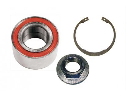 Ložisko 34x64x37 sada vr. poistného krúžku a matky Al-ko