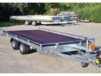Autoprepravník Eduard 4020 nájazdy, navijak, reling 10cm 2700kg, 10" kolesá