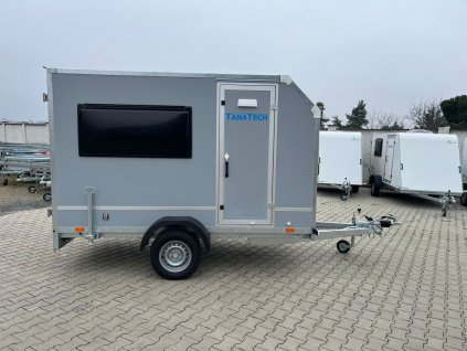 Skriňový príves Tomplan TFDS 300.00 1300kg zadné dvere