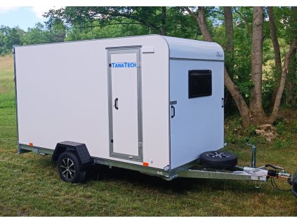 Skriňový príves Tomplan TFS 360.01 SC 1300kg+dvere+alu kolesá 360x180x190cm