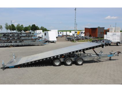 Príves Wiola L35G50P hydr. sklopný autoprepravník 5m 3500kg